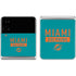 NFL Miami Dolphins Teal Performance Series Galaxy Z Flip4 5G Skin